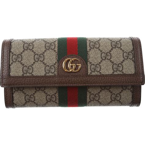 gucci long wallet for women|gucci authentic wallet.